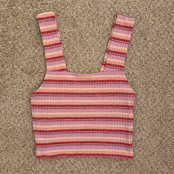 American Eagle Outfitters Multicolor Striped Tank Top - Picture 1 of 3